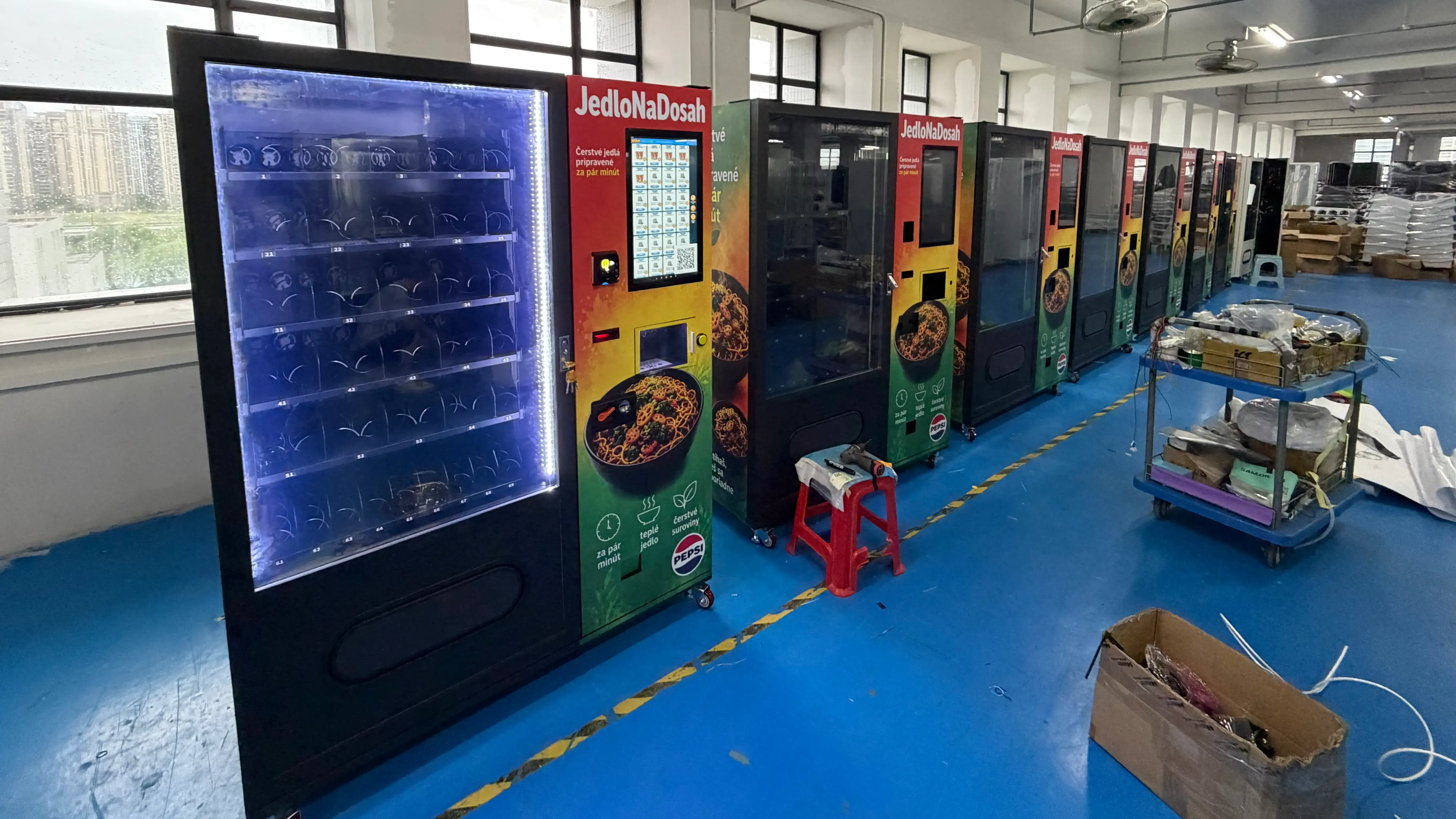 Ramen Vending Machine Maintenance Guide